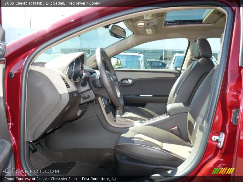 Red Jewel / Ebony 2009 Chevrolet Malibu LTZ Sedan