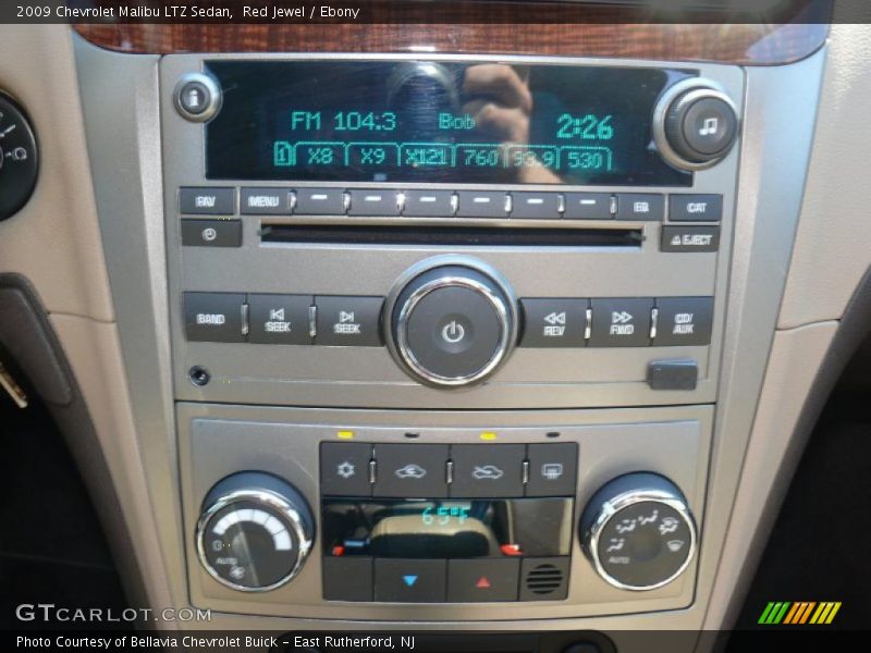 Red Jewel / Ebony 2009 Chevrolet Malibu LTZ Sedan