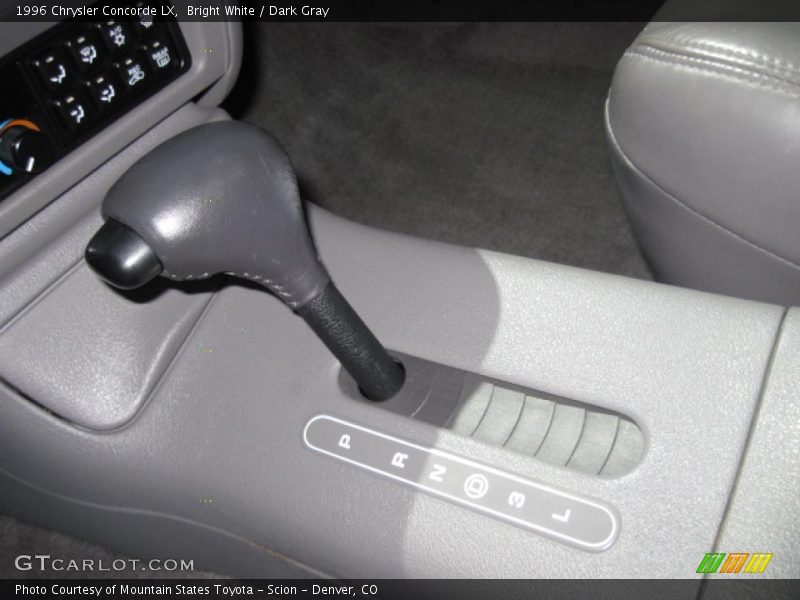 Bright White / Dark Gray 1996 Chrysler Concorde LX