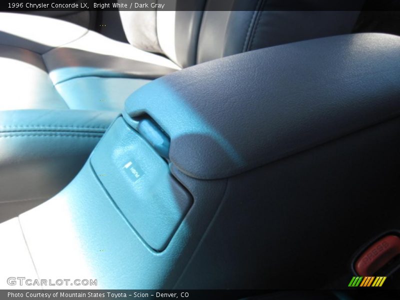 Bright White / Dark Gray 1996 Chrysler Concorde LX