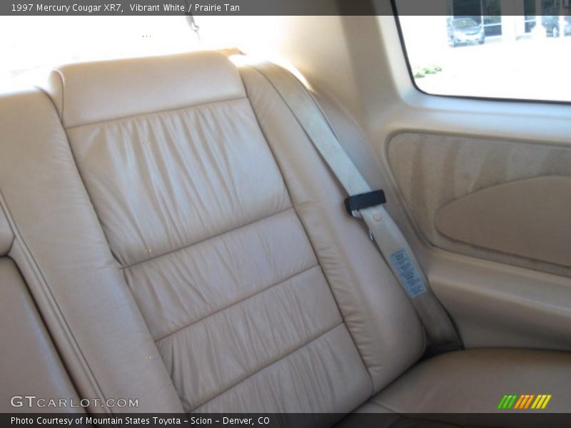 Vibrant White / Prairie Tan 1997 Mercury Cougar XR7