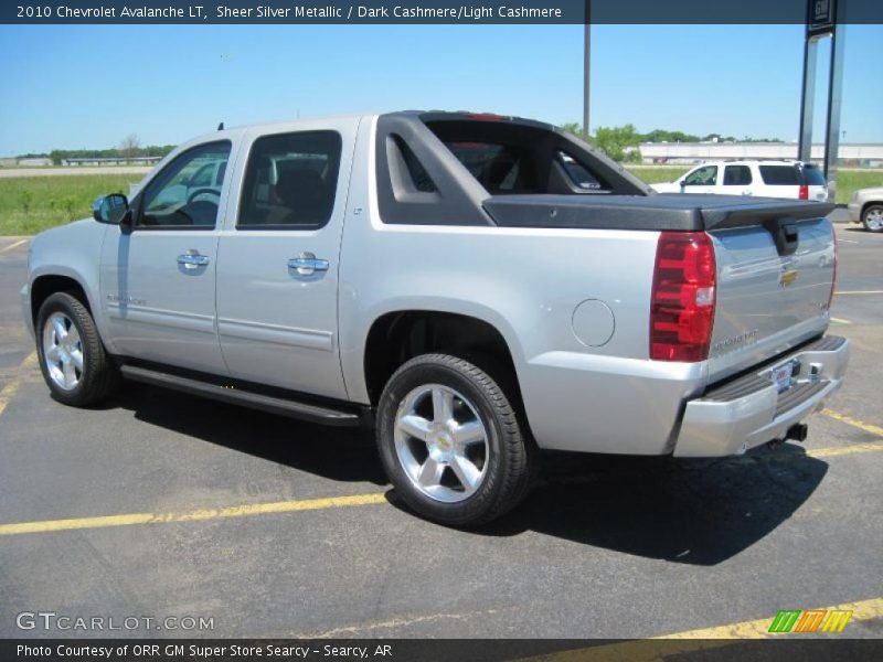 Sheer Silver Metallic / Dark Cashmere/Light Cashmere 2010 Chevrolet Avalanche LT