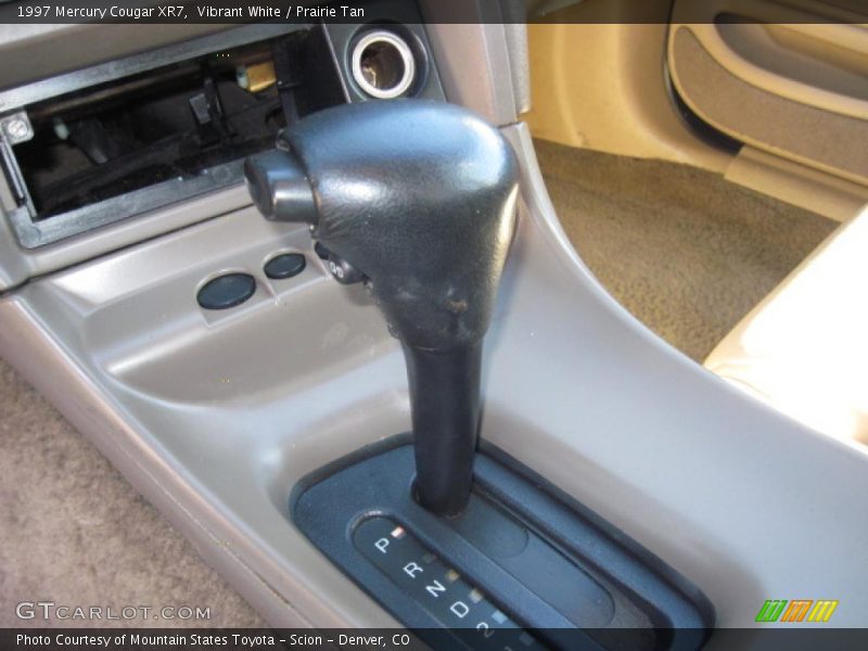 Vibrant White / Prairie Tan 1997 Mercury Cougar XR7