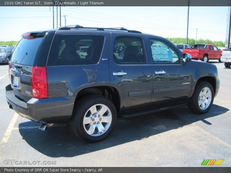 Storm Gray Metallic / Light Titanium 2010 GMC Yukon SLT
