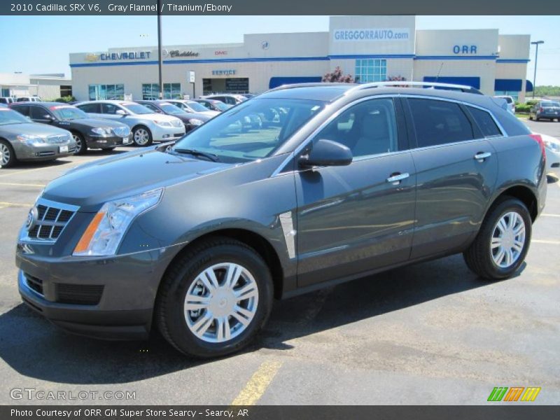 Gray Flannel / Titanium/Ebony 2010 Cadillac SRX V6