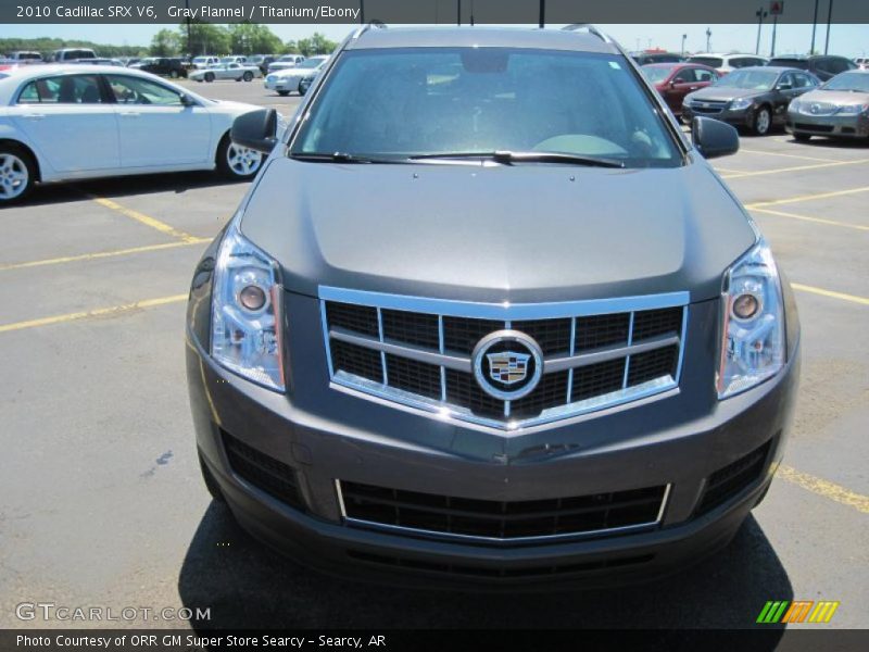 Gray Flannel / Titanium/Ebony 2010 Cadillac SRX V6