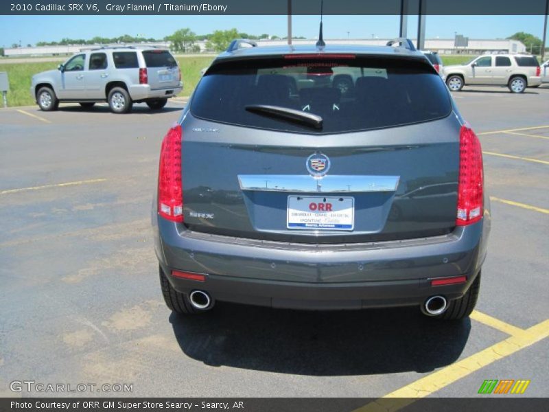 Gray Flannel / Titanium/Ebony 2010 Cadillac SRX V6