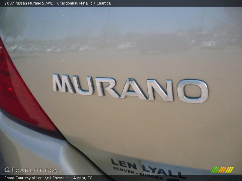 Chardonnay Metallic / Charcoal 2007 Nissan Murano S AWD