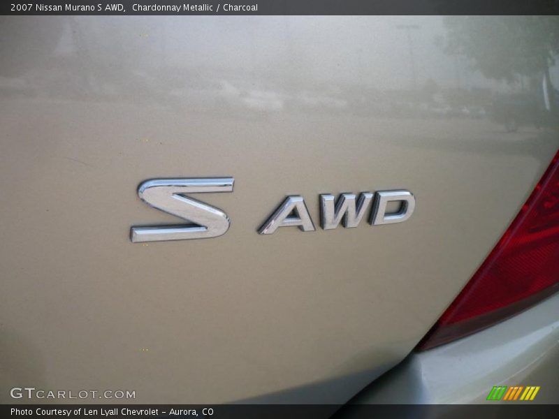 Chardonnay Metallic / Charcoal 2007 Nissan Murano S AWD