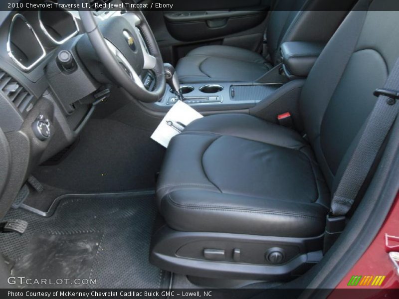 Red Jewel Tintcoat / Ebony 2010 Chevrolet Traverse LT