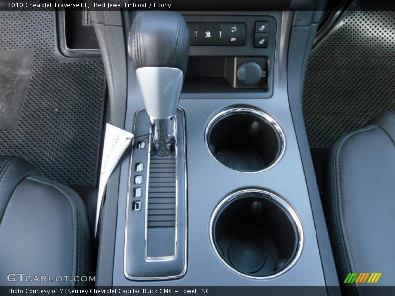 Red Jewel Tintcoat / Ebony 2010 Chevrolet Traverse LT