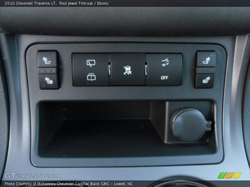 Red Jewel Tintcoat / Ebony 2010 Chevrolet Traverse LT