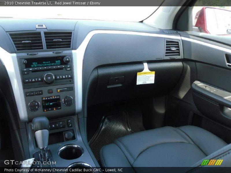 Red Jewel Tintcoat / Ebony 2010 Chevrolet Traverse LT