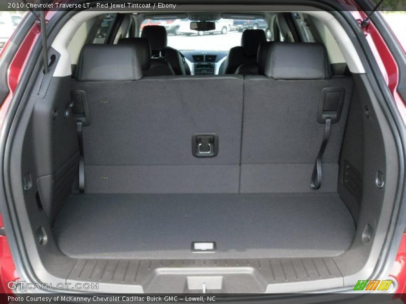 Red Jewel Tintcoat / Ebony 2010 Chevrolet Traverse LT