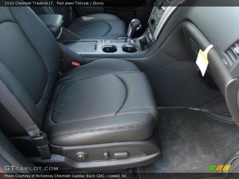 Red Jewel Tintcoat / Ebony 2010 Chevrolet Traverse LT