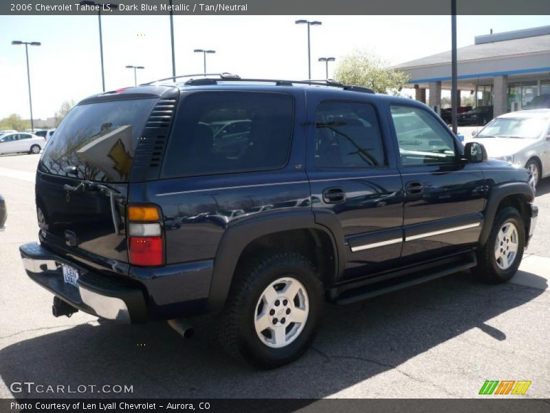 Dark Blue Metallic / Tan/Neutral 2006 Chevrolet Tahoe LS
