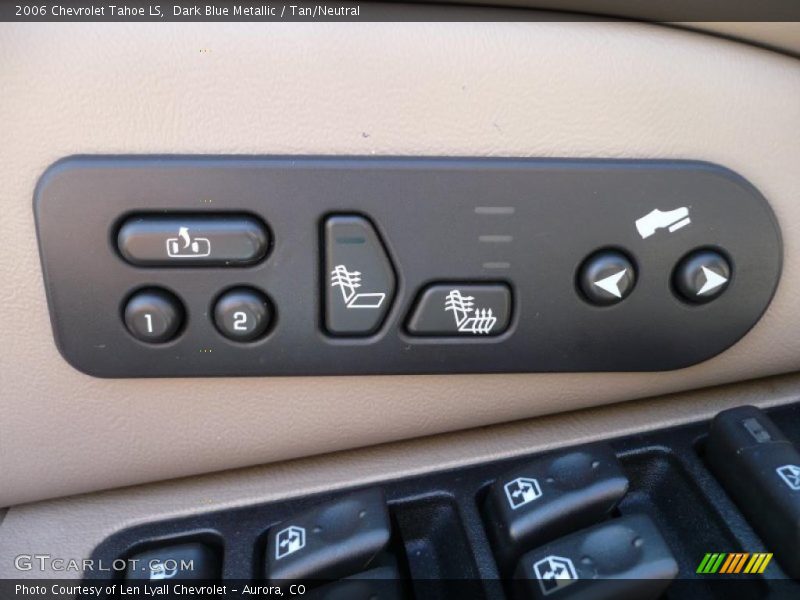Dark Blue Metallic / Tan/Neutral 2006 Chevrolet Tahoe LS