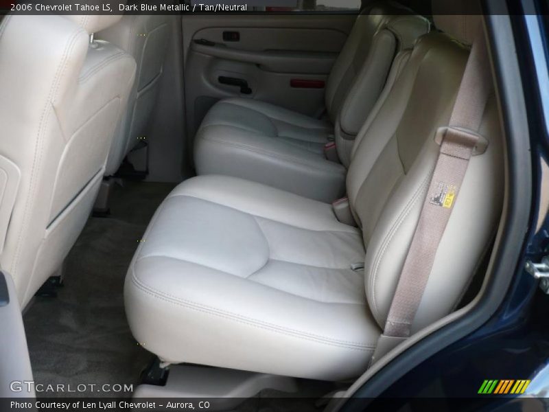 Dark Blue Metallic / Tan/Neutral 2006 Chevrolet Tahoe LS