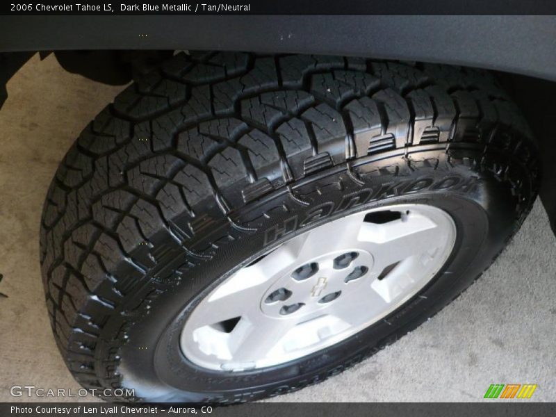 Dark Blue Metallic / Tan/Neutral 2006 Chevrolet Tahoe LS