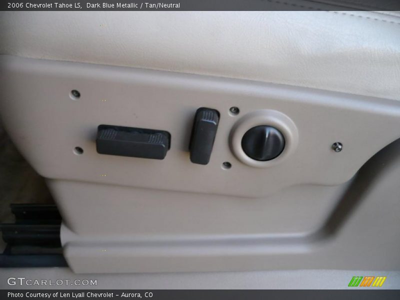 Dark Blue Metallic / Tan/Neutral 2006 Chevrolet Tahoe LS