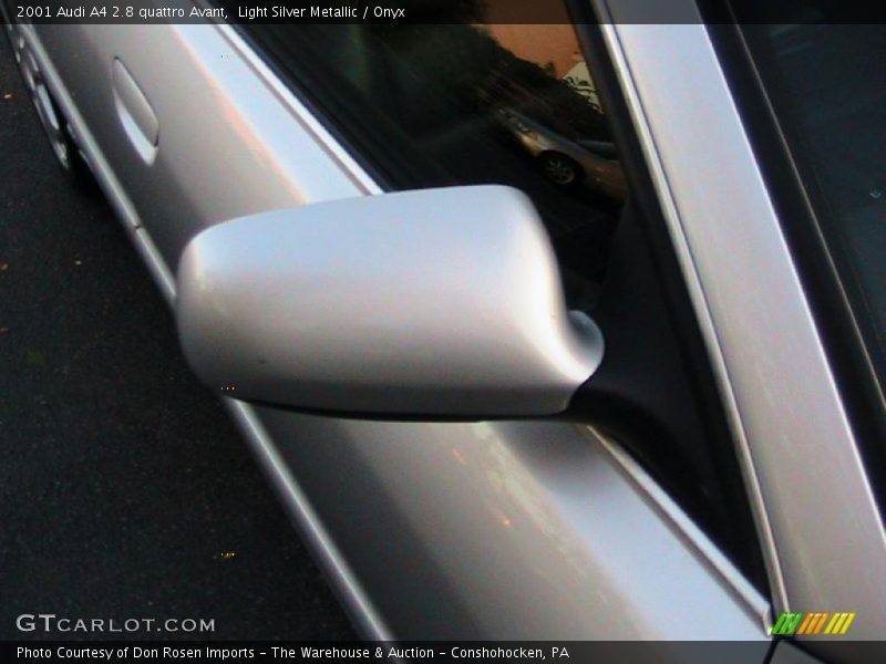 Light Silver Metallic / Onyx 2001 Audi A4 2.8 quattro Avant