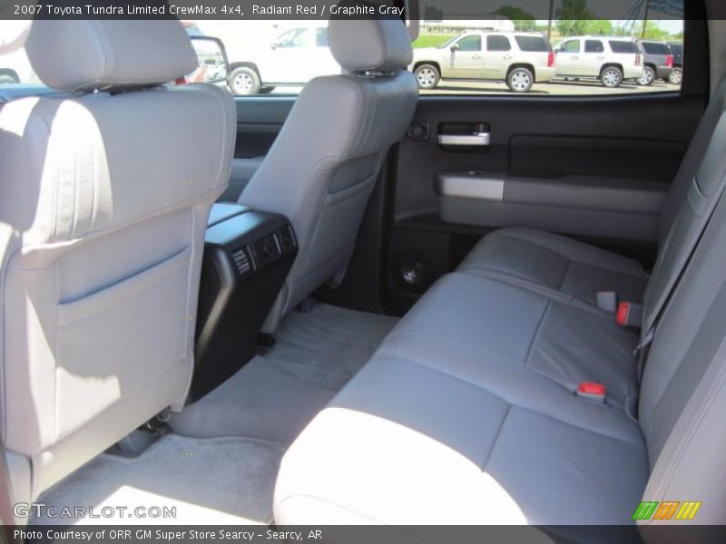 Radiant Red / Graphite Gray 2007 Toyota Tundra Limited CrewMax 4x4