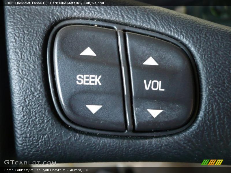 Dark Blue Metallic / Tan/Neutral 2006 Chevrolet Tahoe LS