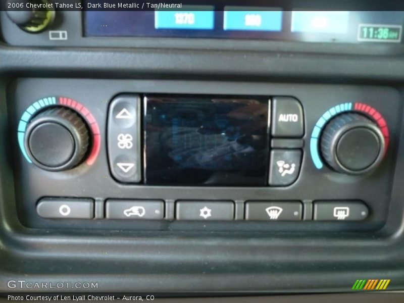 Dark Blue Metallic / Tan/Neutral 2006 Chevrolet Tahoe LS