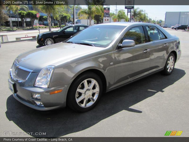 Silver Smoke / Ebony 2005 Cadillac STS V6