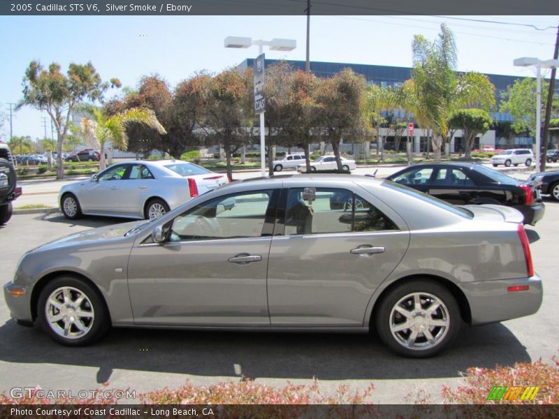 Silver Smoke / Ebony 2005 Cadillac STS V6