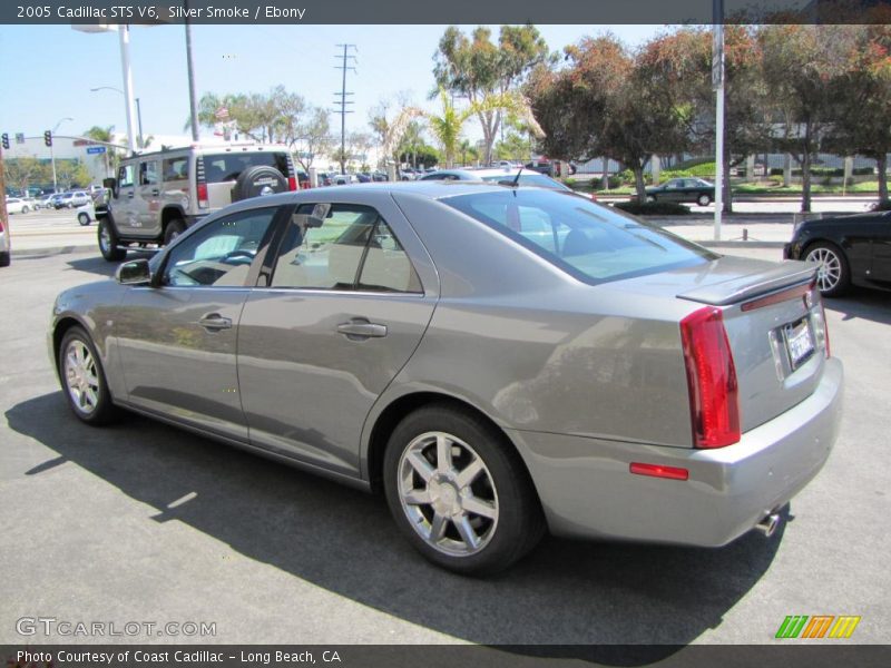Silver Smoke / Ebony 2005 Cadillac STS V6