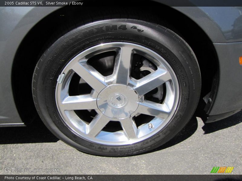 Silver Smoke / Ebony 2005 Cadillac STS V6