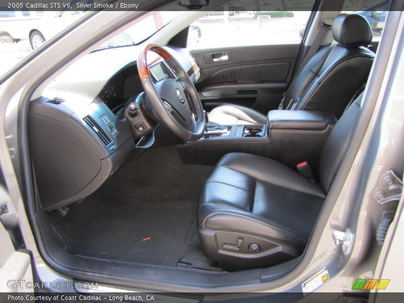 Silver Smoke / Ebony 2005 Cadillac STS V6