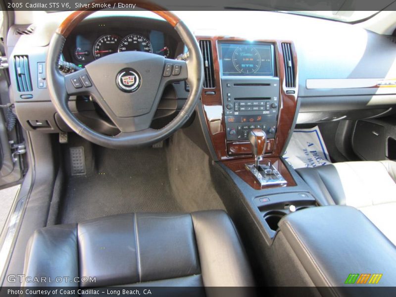 Silver Smoke / Ebony 2005 Cadillac STS V6