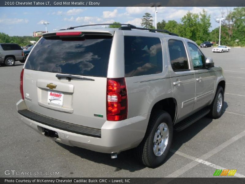 Gold Mist Metallic / Ebony 2010 Chevrolet Tahoe LT