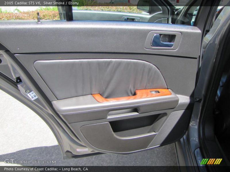 Silver Smoke / Ebony 2005 Cadillac STS V6