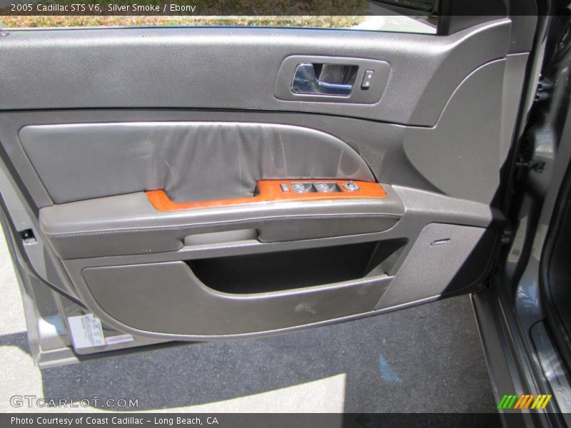 Silver Smoke / Ebony 2005 Cadillac STS V6