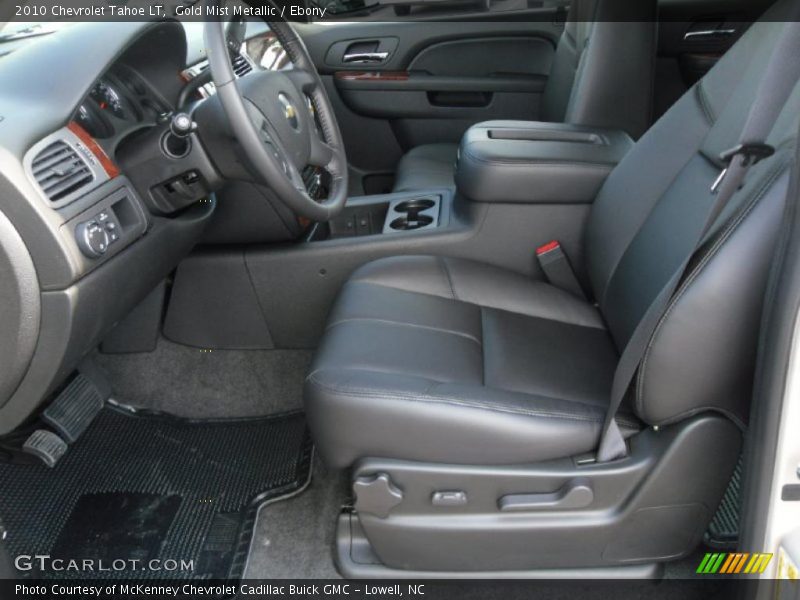 Gold Mist Metallic / Ebony 2010 Chevrolet Tahoe LT
