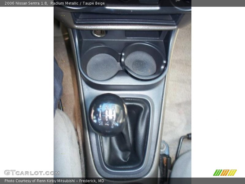 Radium Metallic / Taupe Beige 2006 Nissan Sentra 1.8