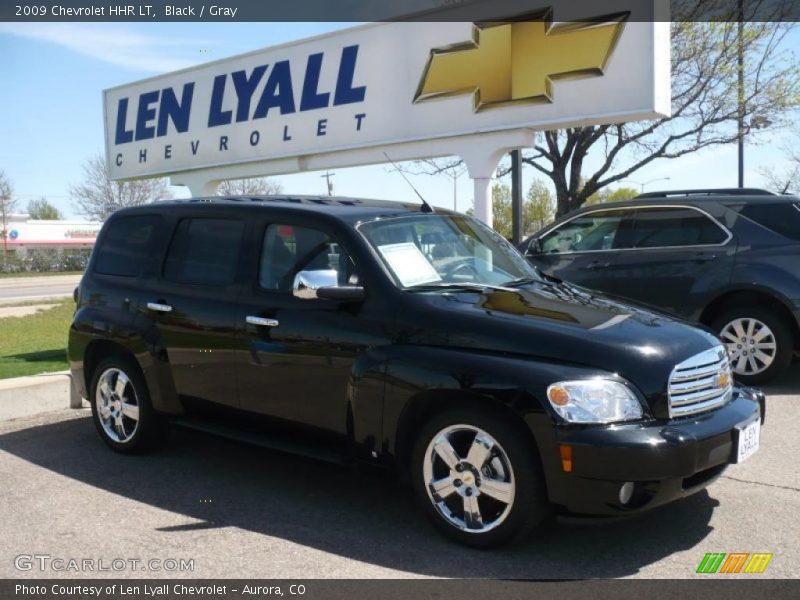 Black / Gray 2009 Chevrolet HHR LT