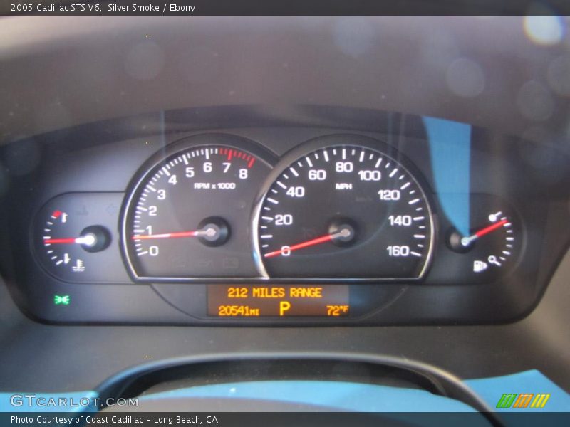 Silver Smoke / Ebony 2005 Cadillac STS V6