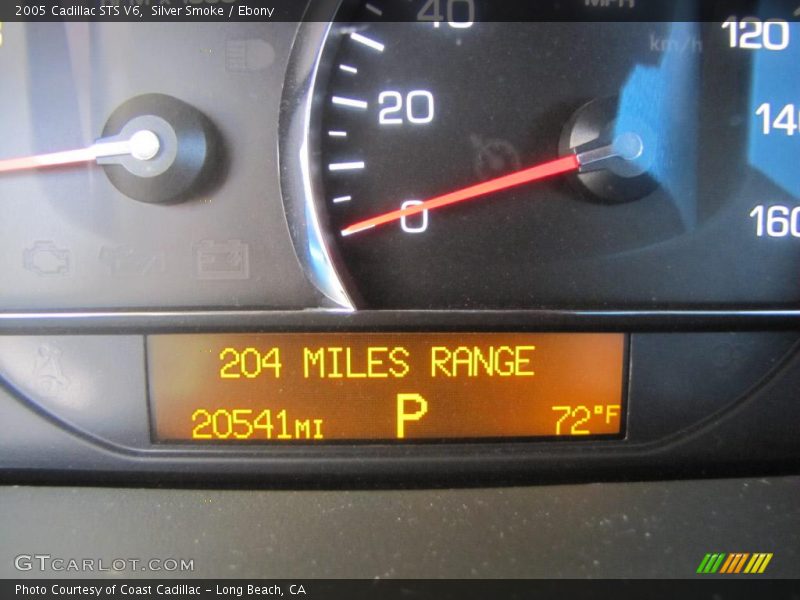 Silver Smoke / Ebony 2005 Cadillac STS V6