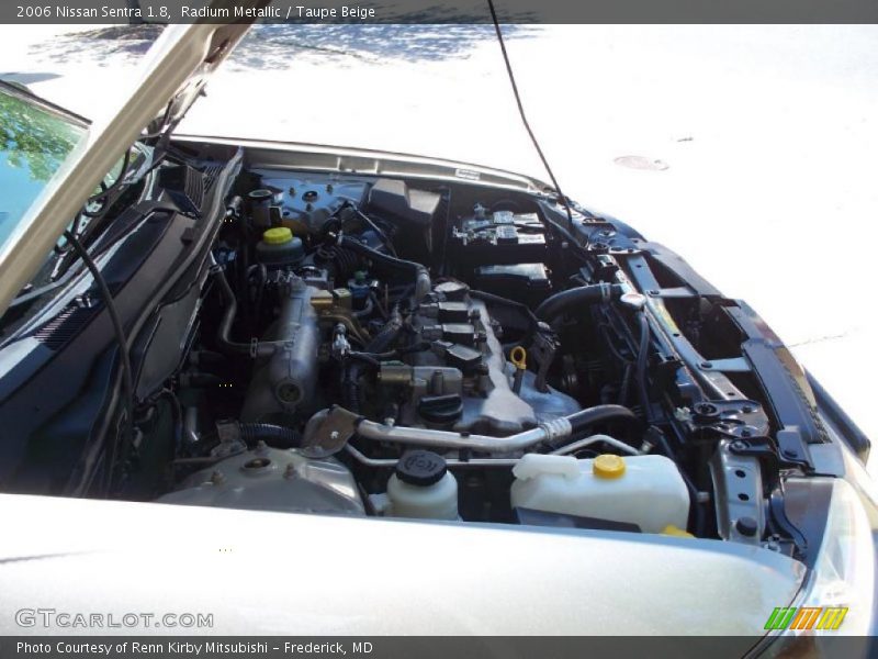 Radium Metallic / Taupe Beige 2006 Nissan Sentra 1.8