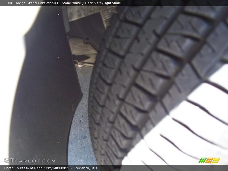 Stone White / Dark Slate/Light Shale 2008 Dodge Grand Caravan SXT