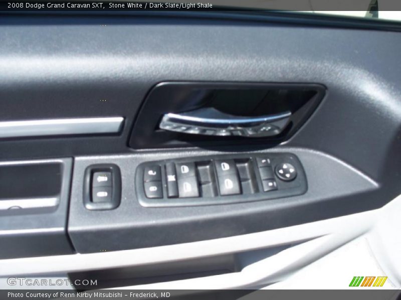 Stone White / Dark Slate/Light Shale 2008 Dodge Grand Caravan SXT