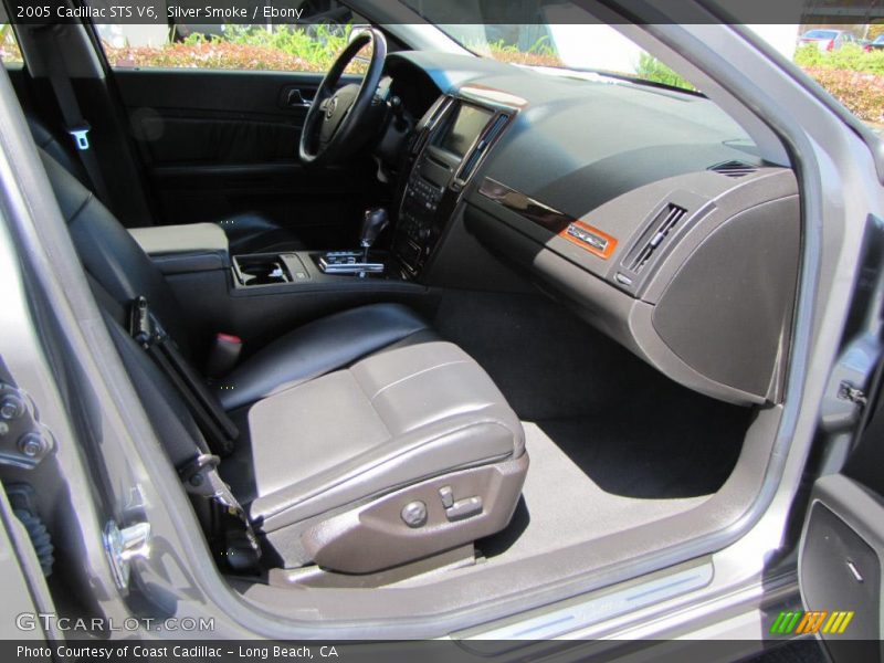 Silver Smoke / Ebony 2005 Cadillac STS V6