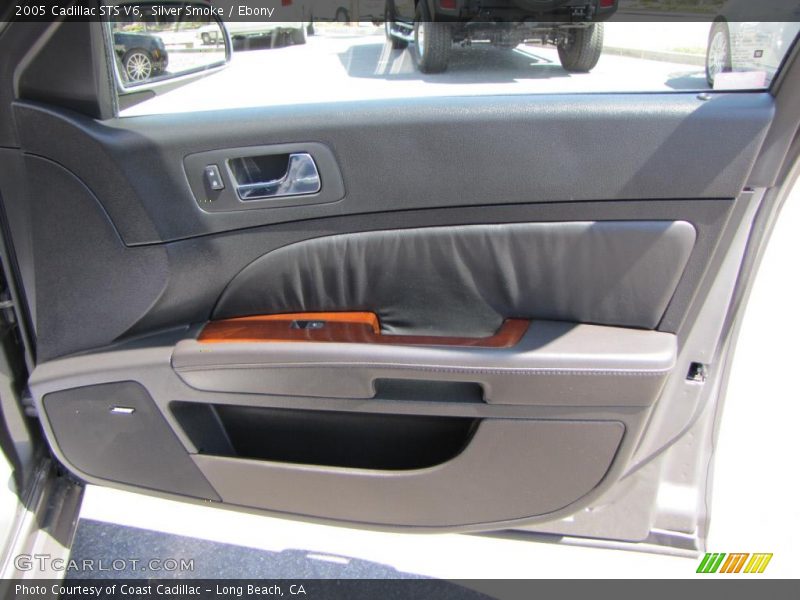 Silver Smoke / Ebony 2005 Cadillac STS V6