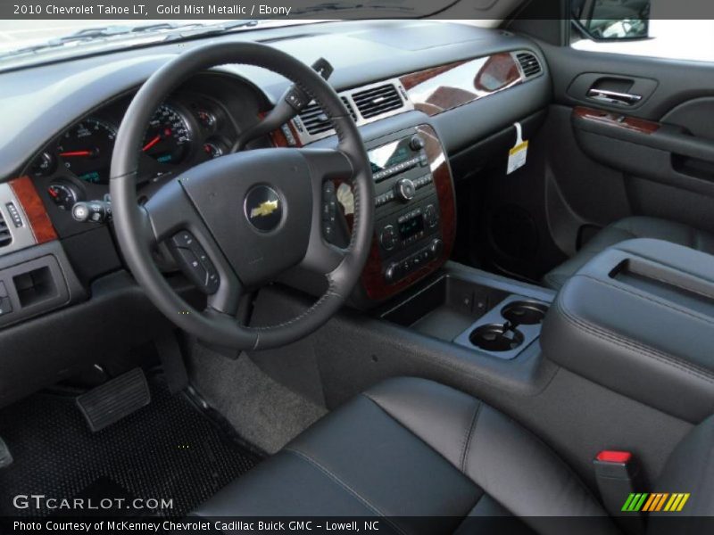 Gold Mist Metallic / Ebony 2010 Chevrolet Tahoe LT