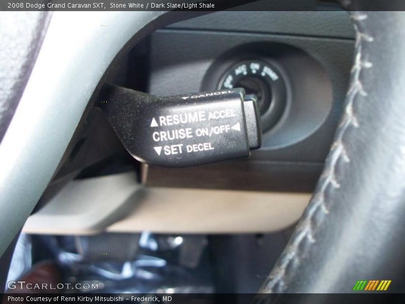 Stone White / Dark Slate/Light Shale 2008 Dodge Grand Caravan SXT