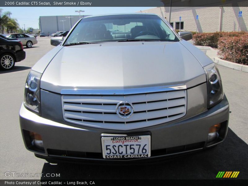 Silver Smoke / Ebony 2006 Cadillac CTS Sedan